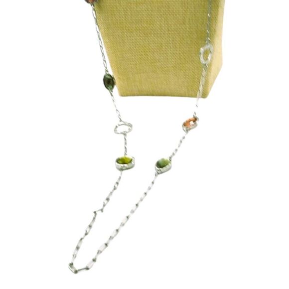 Lia Sophia Pastel GUMDROPS Silver-tone Retired Necklace - Picture 14 of 16